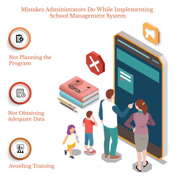 Mistakes Administrators Do While Implementing School Management System